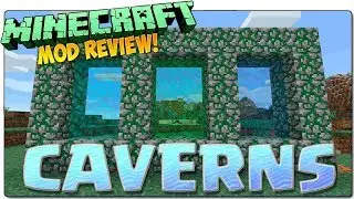 NUEVAS DIMENSIONES IMPRESIONANTES EN SU NUEVA VERSI&Oacute;N | Cavern Mod para Minecraft 1.12