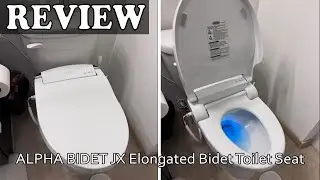 ALPHA BIDET JX Elongated Bidet Toilet Seat Review