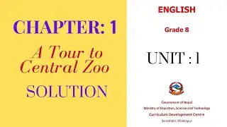 Class 8 English Unit 1 solution