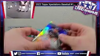 2023 Topps Xpectations Baseball #1 - 10 Box Case Random Teams 1/7/24