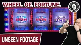 👀 NEVER-BEFORE SEEN! 🎡 Wheel. Of. Fortune. Vegas SLOT ACTION!