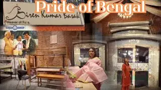 Padma Shri Awardee Shri Biren Kumar Basak - A Legend in Threads ll The Weaver Behind Bengal's Pride.