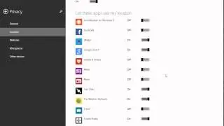 Windows 8.1 Back to basics Location privacy settings explained for a safe computer