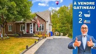 VENDU en 48h / Vente RECORD : Semi de RDC le PLUS CHER du quartier Escarpement Limbour 🏡 GATINEAU 🏠