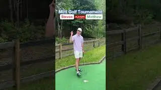 CRAZY PLAYOFF! Y2:S10 Mini Golf Tournament #1 #golf #minigolf #viral