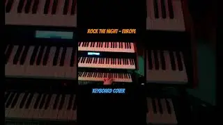 Rock The Night - Europe | Keyboard Cover | Roland VR-760 #music #classicrock #80smusic #fypシ #foryou