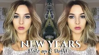 New Years Make up & Outfit ! | Smoky Eye and Velvet Teddy