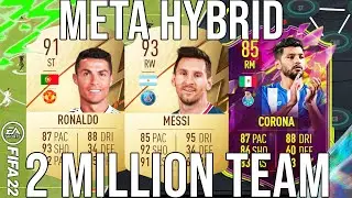 BEST META 2 MILLION COIN TEAM HYBRID SQUAD BUILDER TO GET MORE WINS - FIFA 22