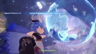 Ganyu Ayato freeze - Genshin Impact