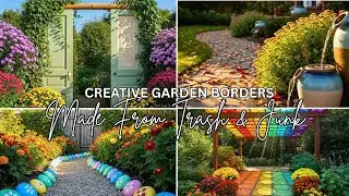 From Trash to Treasure: 21+ DIY Garden Ideas | Creative Design Inspiration for Backyard & Garden...