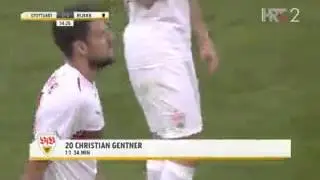 Stuttgart 1-1 Rijeka, Europa League, Christian Gentner 29 08 2013