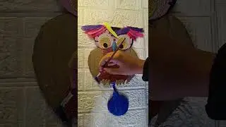 #glitter sheet#diy owl