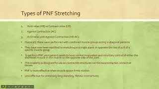 Proprioceptive neuromuscular Facilitation