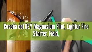 Rese&ntilde;a del REY Magnesium Flint, Lighter Fire Starter, Field, Camping, Camping