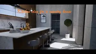 kitchen idea for a country house/two kitchens in one house
