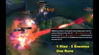 The Sheer Power of Lethal Tempo on Kled (Kled 1v5 [ft. Lux])