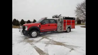 POULTNEY FIRE DEPARTMENT   ALEXIS 1500 GPM MINI PUMPER #2481   POULTNEY, VERMONT