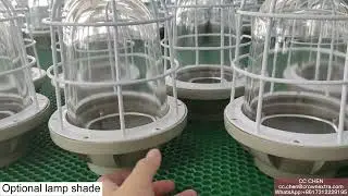 ATEX Explosion Proof Lamps Flameproof IP55 Rotary Opening