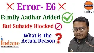 E6 Subsidy Error FIXED with Simple Trick