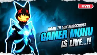 🔴Free Fire Max Live Stream 🔥| Gamer Munu Is Live #shortsfeed #verticallive