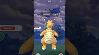 I Caught Wild Pokemon Dragonite 🤯In Pokemon Go #pokemongo #dragonite #shortsfeed