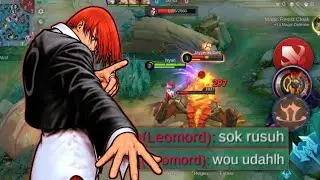 CHOU EMBLEM FIGHTER TERLALU RUSUH !! CHOU BUILD TERKUAT - TOP GLOBAL CHOU MLBB