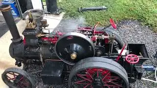 Fowler R3 Traction Engine New Crankshaft First Run