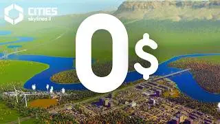 Город с 0$ растёт&hellip; но теперь нужны все службы | Cities Skylines 2