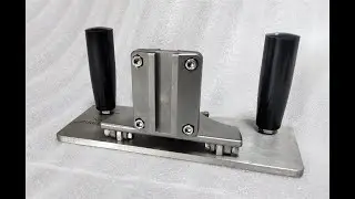 knife grinding jia, sharp V tool. #knifegrinder #grindingjig #grindingtools