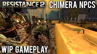 Resistance 2 Chimera NPCs WIP Gameplay | Garry's Mod
