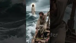 Peter Walking on Water.