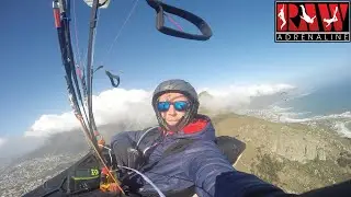 RAWAdrenaline: AMAZING Paragliding over the 12 Apostles, Cape Town.