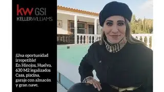 Finca rustica. 630 M2 legalizados. Casa. Piscina. Almac&eacute;n y gran Nave Industrial en Hinojos, Huelva.