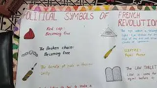 Political symbols of French Revolution 