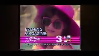 KYW TV 3 Evening Magazine Promo Bumper (1985)