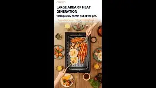 Perfect 2-person raclette grill for healthy| smokeless indoor cooking