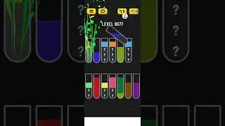 water sort puzzle level 9677