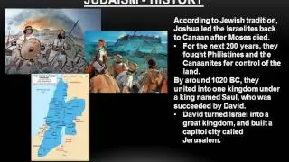History of World Religions - Judaism