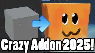 Безумный бесплатный Blender Painting Addon 2025