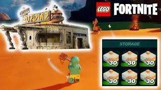 SANDSTONE! How to make it and lots more tips to build Mos Eisley builds and more! #legofortnite