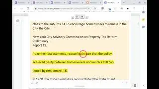S7000A - Where are the tax caps?- 2020 New York City Property Tax Advisory Commission report