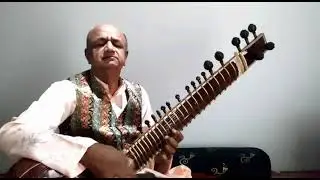 Teri aakhon ke siva (Hindi Film Chirag) Sitar cover by Sanjay Deshpande