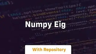 numpy eig