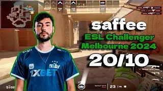 CS2 POV MIBR saffee (20/10) vs Alliance (Anubis) ESL Challenger J&ouml;nk&ouml;ping 2024