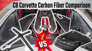 C8 Corvette Carbon Fiber Comparison - OEM vs CCS!