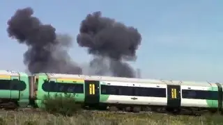 Shoreham airshow disaster, hunter crash HD