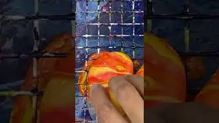 Watch Acrylic Pour Painting on Stones is a stunning Kindness Rock Base Coat!!