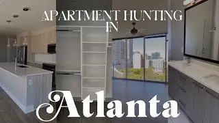 VLOG | ATL Apartment Hunting with us, We're moving to Atlanta??