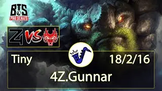 Tiny Dota 2 - Gunnar - 18/2/16 - Mid Lane / Pos 2 - 4Zoomers VS Hokori - BTS Pro Series 8