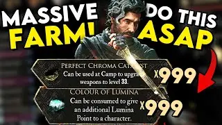 Verso ULTIMATE Lumina & Chroma Farm Clair Obscur Expedition 33 NG+ Endgame Verso Build